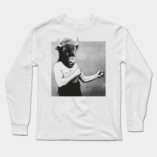 Minotaur Old School Long Sleeve T-Shirt